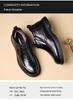 Genuine Leather Men's High-Top Winter Shoes - Warm Cowhide with Thick Velvet Lining