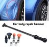 Multiple Shape Head Auto Dent Repair Hammer Set, Magnetic Grip Accessories for Car Body Restoration Various Damage Types