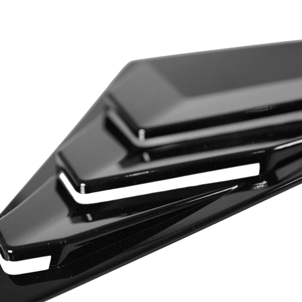 Glossy Black Side Vent Window Scoop Louver Cover Trim For Honda Civic 11th 2022