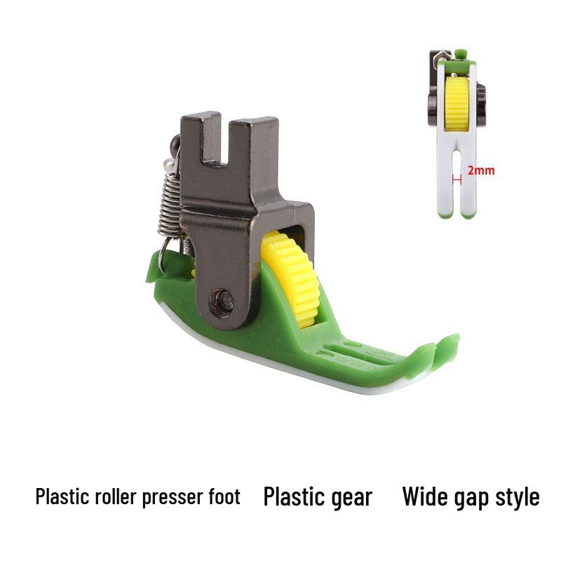 

Тефлоновая узкая роликовая лапка для универсальных швейных машин