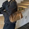 Autumn and Winter Retro Large-capacity Suede Bag Women's New High-end Commuting Shoulder Portable Tote Bag