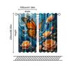 Set Of 2 Filtering Curtains Excluding Rods Non Movable Without Batteries Butterfly Flowers Use Bedrooms Living Made Polyester Bedroom Window Treatment