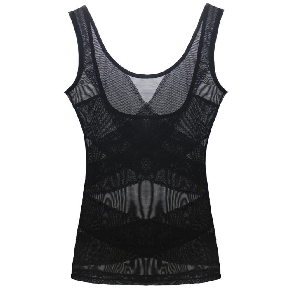 Seamless Body Shaping Underwear Abdomen Postpartum Vest Elastic Women's Corset Top  Gym