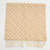 LOUIS VUITTON [Excellent condition/22 year old] M76900 Echarpe Game On Monogram Fringe Scarf beigeUsed