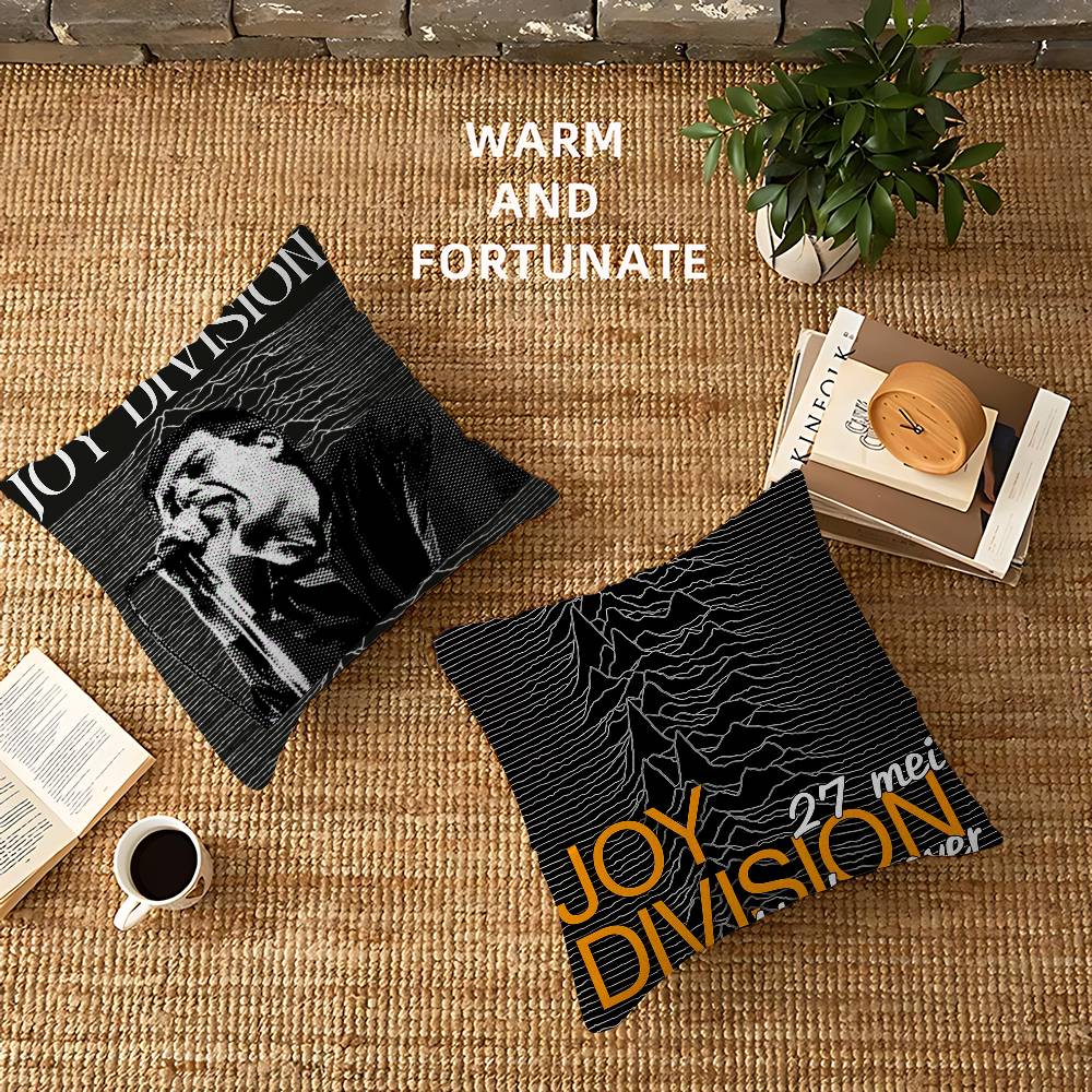Band J-Joy D-Division Pillow Cover Design Cushion Cover Decor Holiday Decorati