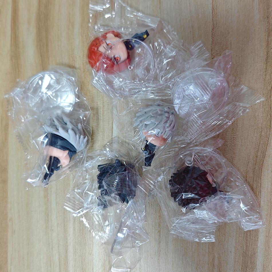 Jujutsu Kaisen Anime Gojo Satoru Kugisaki Kawaii Figurines 5Pcs Set Q Version Pvc Action Figure Modle Toys Kids holiday Gifts