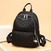 Backpack Women's New Large Capacity Going Out Fashion Travel Bag Alphabet Casual Outdoor Oxford Cloth Bag