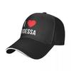 I Love Odessa Baseball Caps Hip Hop  Peace Freedom Sandwich Hat Unisex Style Adjustable Headwear Outdoor