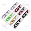 Metal Chrome Logo GT Emblem Car Rear Trunk Badge For GT RCZ 307 308 508 3008 5008 4008 2008 107 GT Stickers Accessories