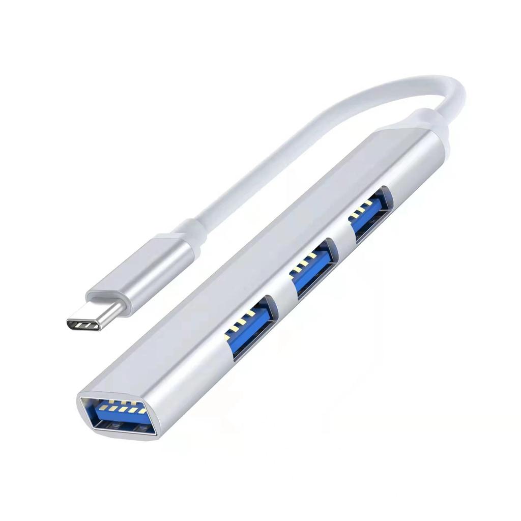 USB-C Hub Docking Station: 4-in-1 Multi-Function Extender Splitter