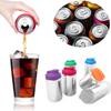 6Pcs Leakproof Soft Silicone Can Lid Beer Bottle Cap Soda Cola Cover Reusable Seal Cap