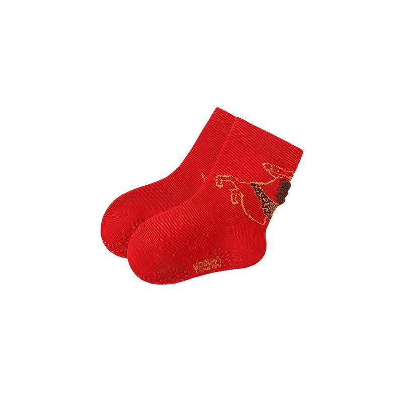 YEEHOO Baby New Year Anti-Odor Short Socks