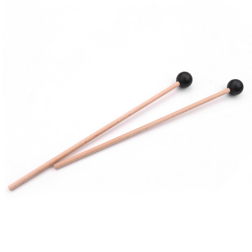 1 Pair Professional Xylophone Marimba Mallet Drumsticks Percussion Parts Length 365mm