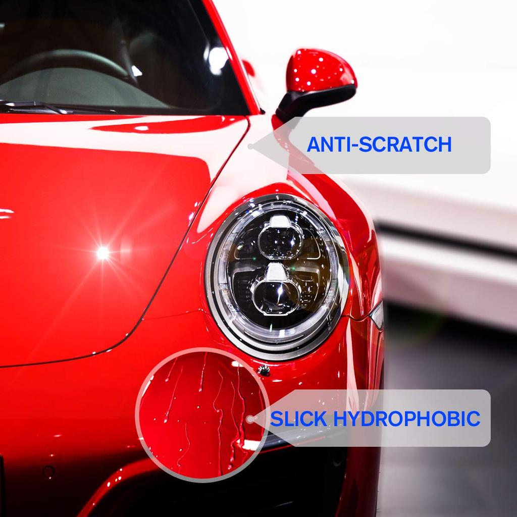 10H Ceramic , 2020 Upgrade Version Car Polish High Gloss Scratch Resistant Car Kit