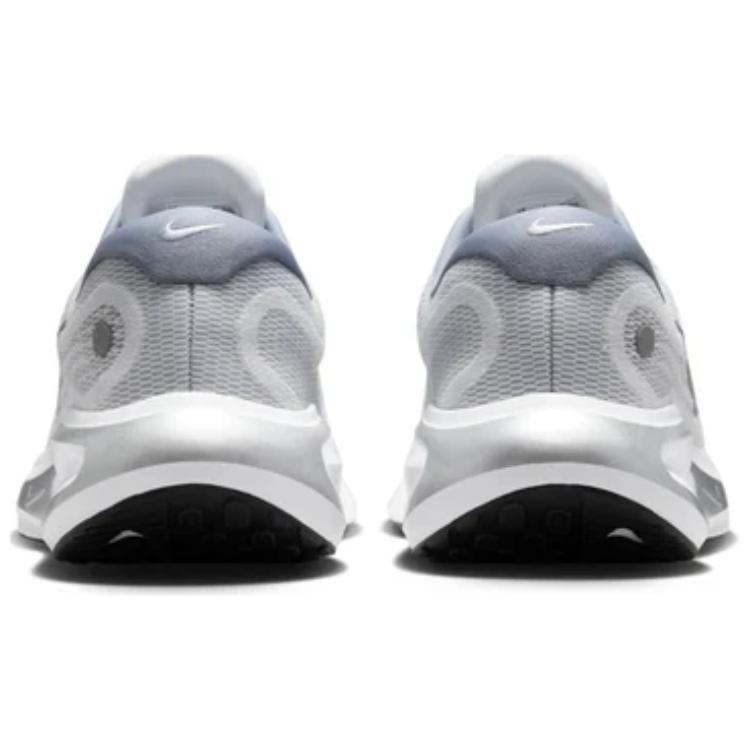 Nike Journey Run White Metallic Silver Men Sneakers Black Ashen-Slate FN0228-104