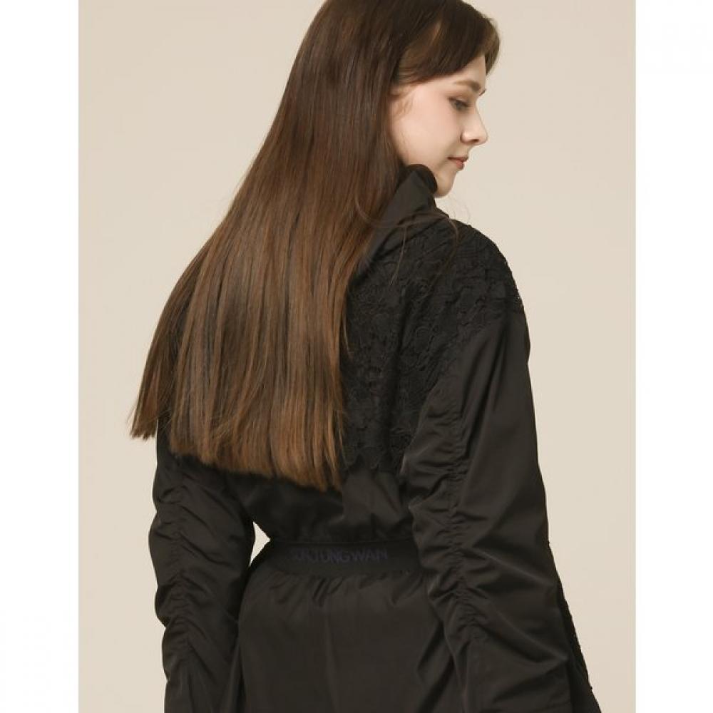 SON JUNG WAN Lace Contrast Purkering Jumper Zdj6161040