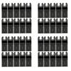 New Stronger 50PCS 34mm Carbon Steel Coarse Cutter Saw Blades Bi-metal Straight Wood Mix Oscillating Multitool Power Tool Kit