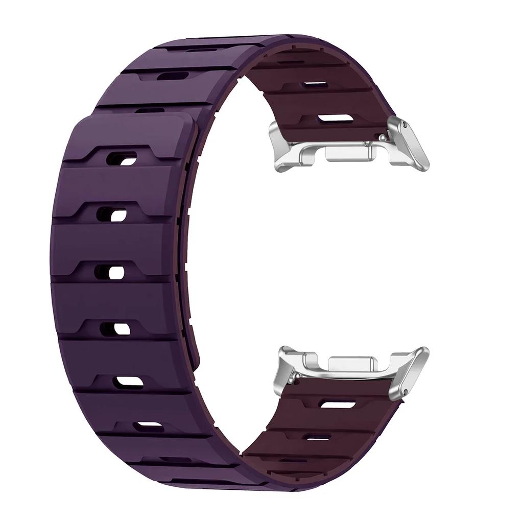 Silicone Magnetic Strap for Samsung 8 40mm 44mm classic 46mm Sport Watchband Bracelet for Samsung Ultra 1 2 Smart Watch Band