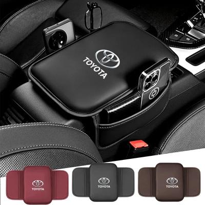 Car Armrest Box Mat Stowing Tidying Cushion Protective Pad For Chr Corolla Camry Rav4 Yaris Hilux Prius Avensis Auris Prado Verso Fortuner
