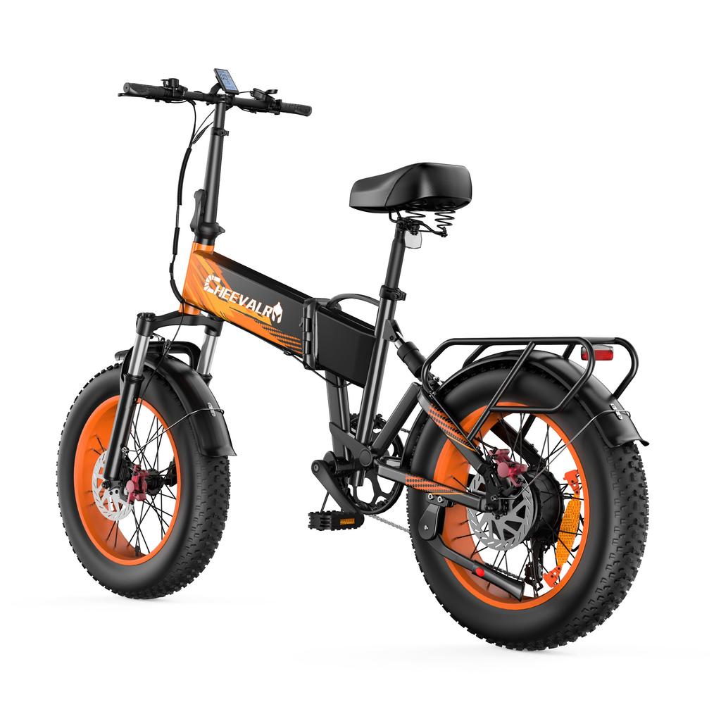 Cheevalry CF1000-1 All-Terrain Electric Bicycle 1000W Motor 48V20Ah Battery 20 Inch Fat Tires 150KG Load Outdoor Riding E-Mountain Bike