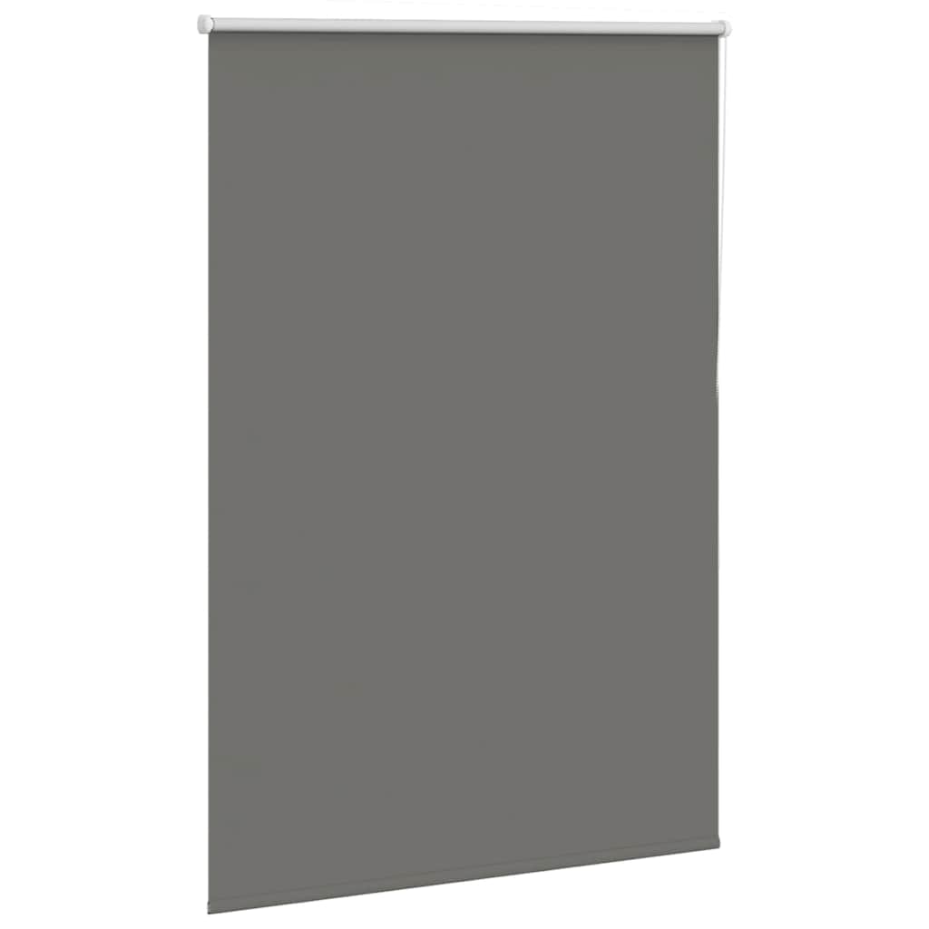 Roleta Zaciemniająca Szara 90X175 Cm Szerokość Tkaniny 85,7 Cm