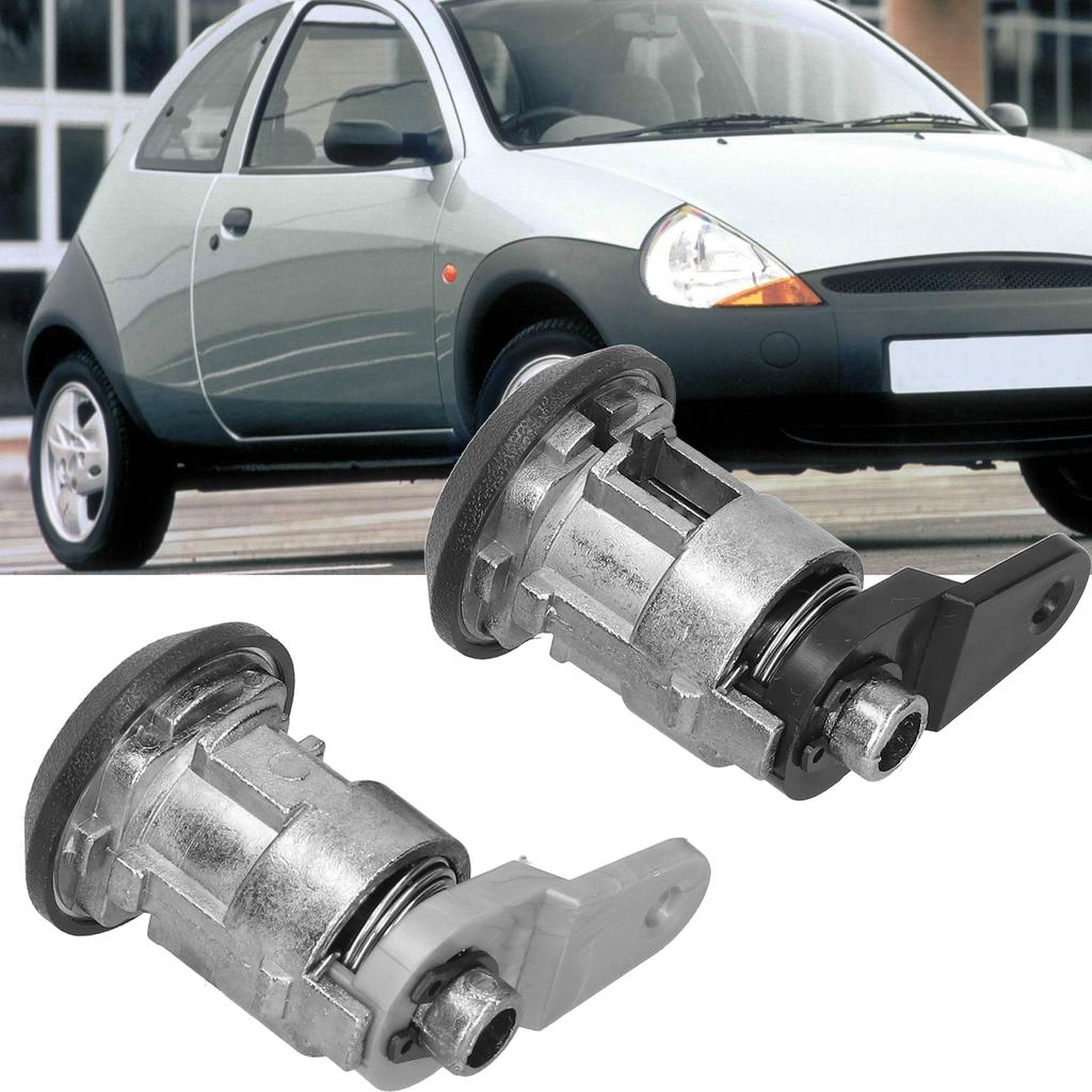 Auto Zylinder Links/Rechts Für Courier/Fiesta/KA Mit 2 Schlüsseln Ersatzschloss-Set Schlosserwerkzeuge Schlösser Zubehör
