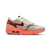 CLOT X Nike Air Max 1 PS Kiss of Death 2021 Kids Sneakers Tan Net Deep-Red DH2493-100