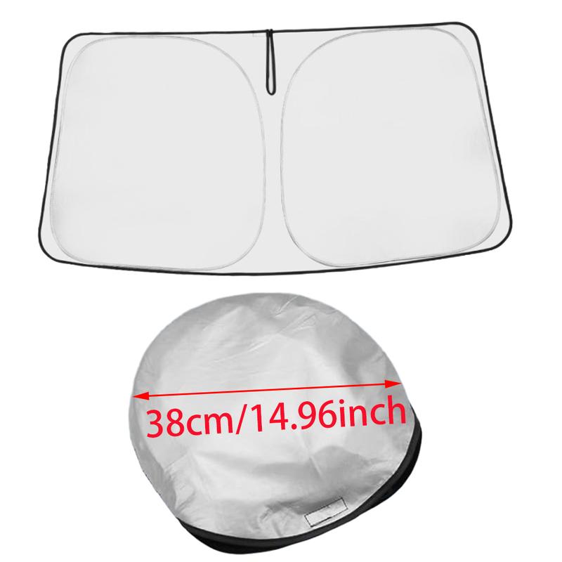Car Front Windshield Sun Shade Foldable Sunshade Windscreen  Protector for Toyota 86 GR86 Subaru BRZ Auto Interior Accessories