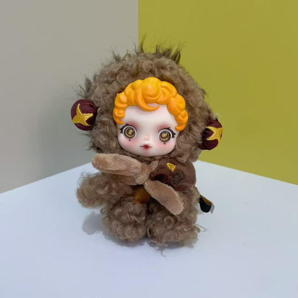 Skullpanda Plush  Toy Stuffed Doll Cute Anime Keychain Bag Pendant Ornaments