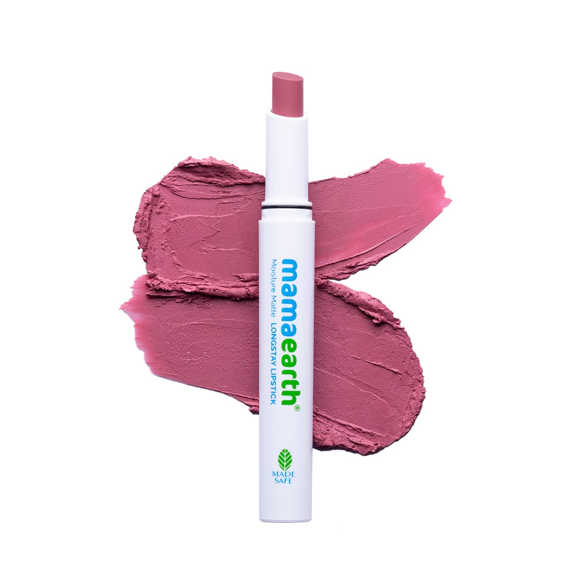 

Mamaearth Moisture Matte Longstay Lipstick с маслом авокадо и витамином Е для стойкости до 12 часов 08 Pink Tulip
