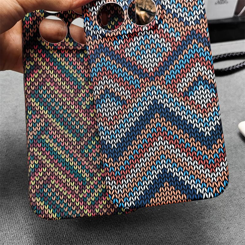 For Xiaomi 17T Pro Case For Magsafe Magnetic Slim Thin PC Woven Texture Coated Matte Hard Phone Back Cover For Mi 17 T 17TPro 5G