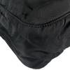 PRADA Triangular logo Shoulder Bag black Women used