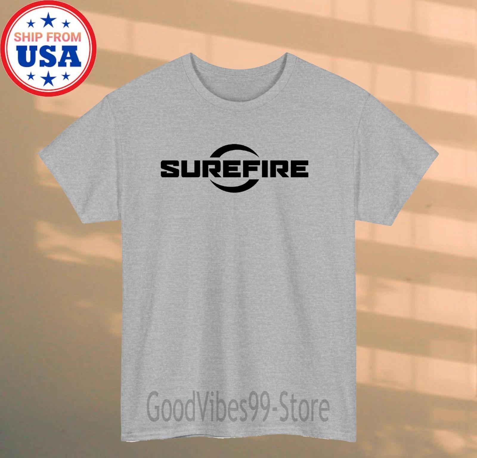 Surefire Guns Firearms Men s Grey Size S-5XL S