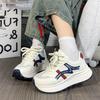 Platform sneakers women's original design versatile 2025 spring and autumn new versatile retro height-increasing dad shoes ins tide