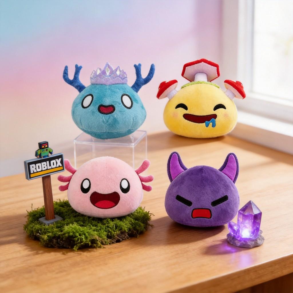 Roblox Slime Rng Plush Toy With Soft Short Pile Material For Collectors And Kid