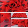 Head Wraps Chiffon Scarf Hijab Scarf Ladies Women's Scarves Silk Scarf Shawl Polka Dot Scarf