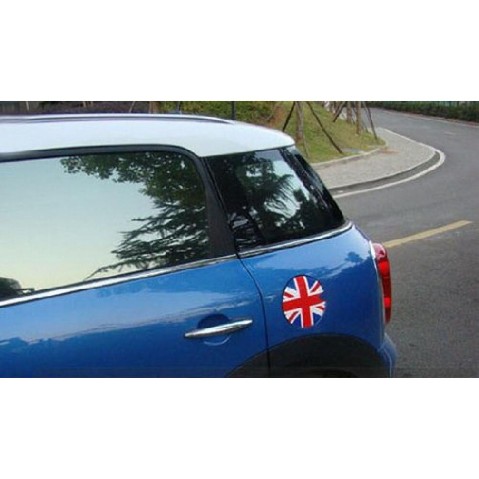 Union Jack UK Flag Pattern Vinyl Sticker Decal For Mini Cooper Gas Cap Cover