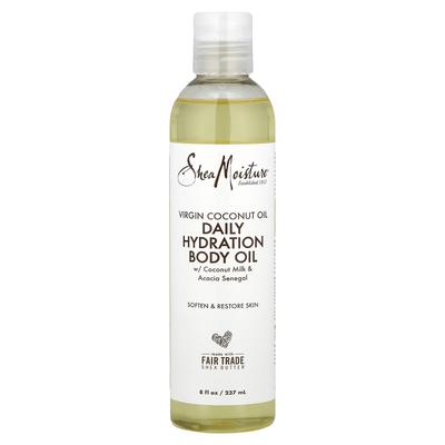 Óleo de Coco Virgem 100%, Óleo Corporal Hidratante Diário, 8 Fl Oz (237 ml)