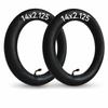 2PCS 14x2.125 Electric Bike Inner Tube Black 14 Inch Inner Tube  Bike Maintenance