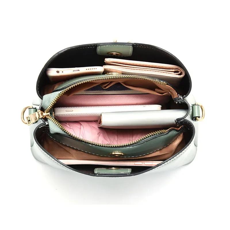 Women White Handbag Designer Butterfly Tassel PU Leather Messenger Bags Ladies Crossbody Female Tote Shoulder Bag