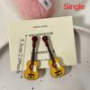 Mini Sweet Violin Hairclip Ins Korean Style Guitar Hair Clip Hair Accessories Side Clip Duckbill Clip Daily