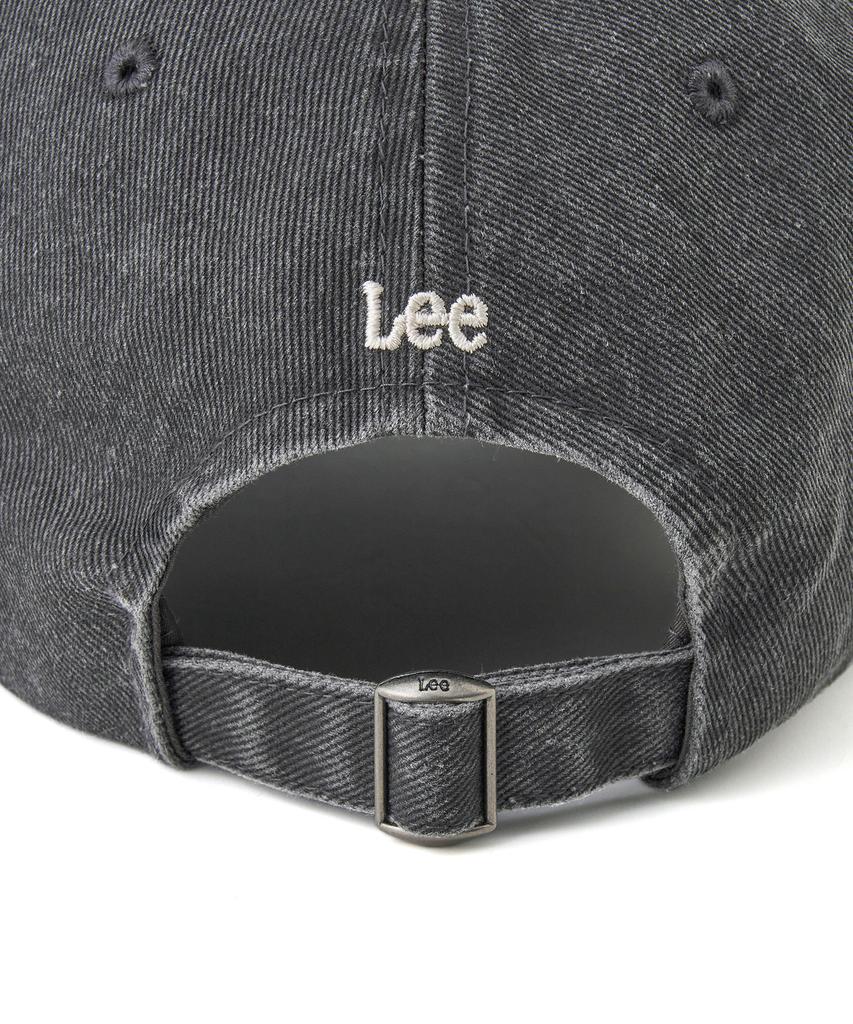 LEE Kansas Lettering Ball Cap Charcoal