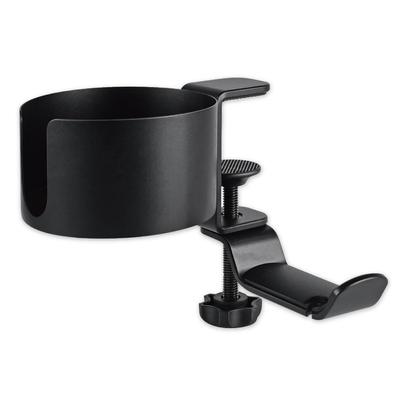 Záves na slúchadlá Držiak na pohár Nastaviteľný stojan na slúchadlá Úložný držiak na nápoje na zavesenie (Aupul)