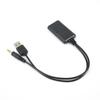 Cable Adapter AUX Adapter Adapter Wear-resistance Auto AUX Radio Cable Car Interior Accessories For BMW E90 E91 E92 E93