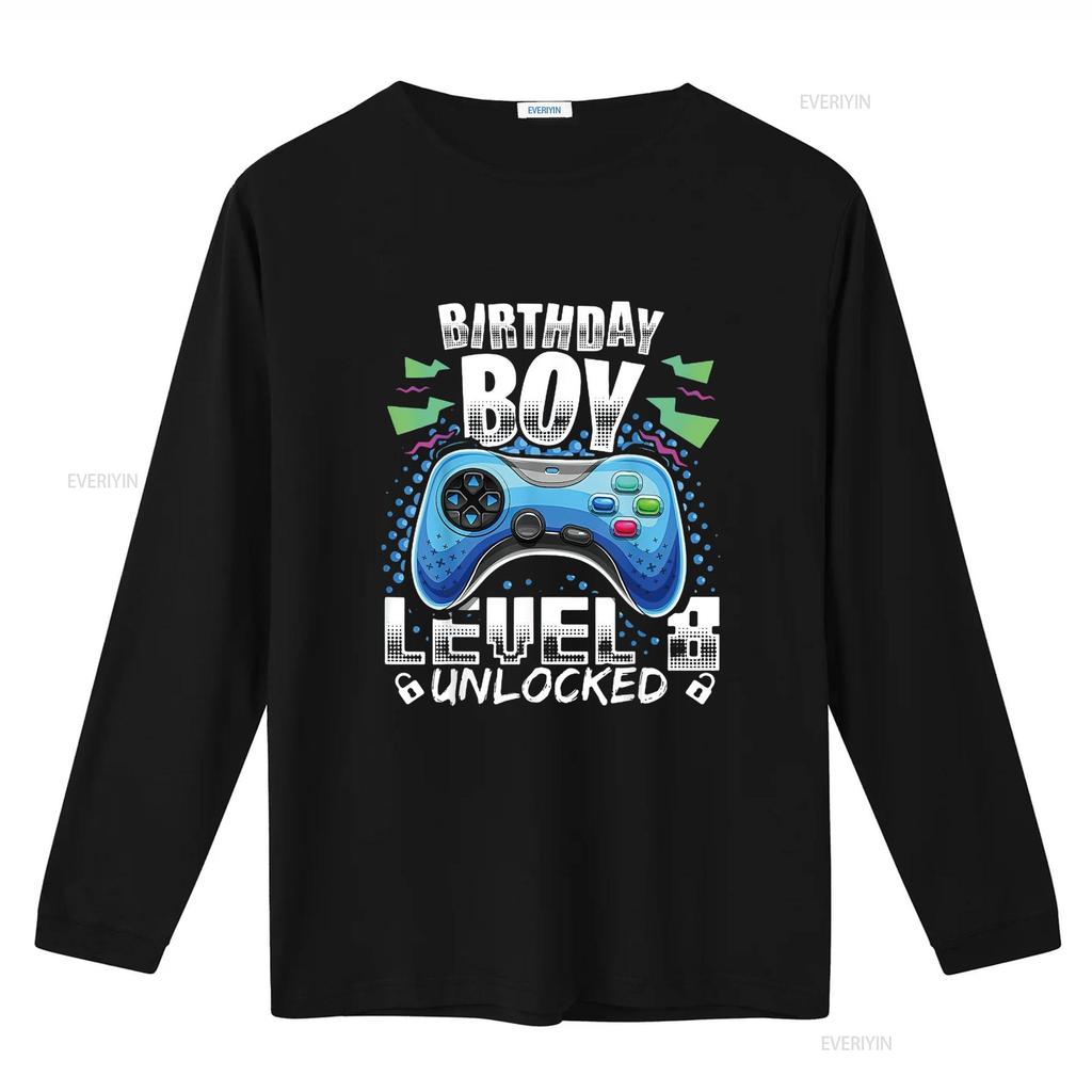 Mens Level 8 Unlocked Video Game 8Th Birthday Gamer Boys T Shirt Black Medium vintage Washed Comfortable streetwear Stylish