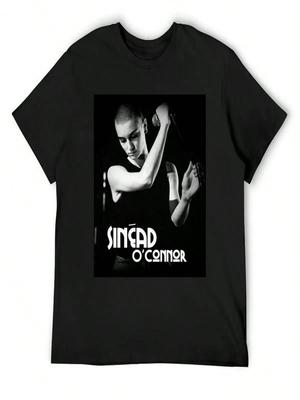 Sinead O'Connor Hudební tričko Grafické tričko Vtipná trička s memy Grafická trička Černá trička Pro muže