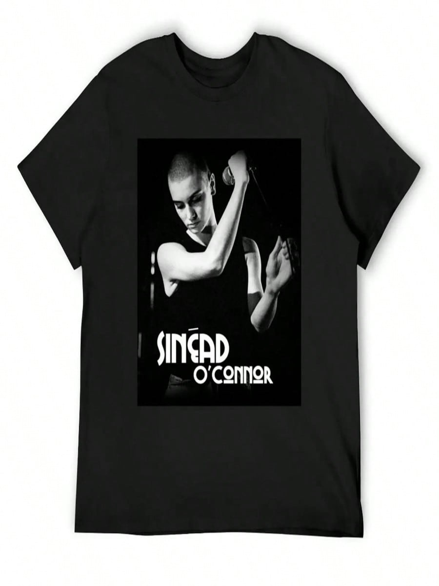 Sinead O Connor Music T-Shirt Graphic Tee Shirt Funny Meme T-Shirts Graphic Shirts Blacks T Shirts For Men S разноцветный