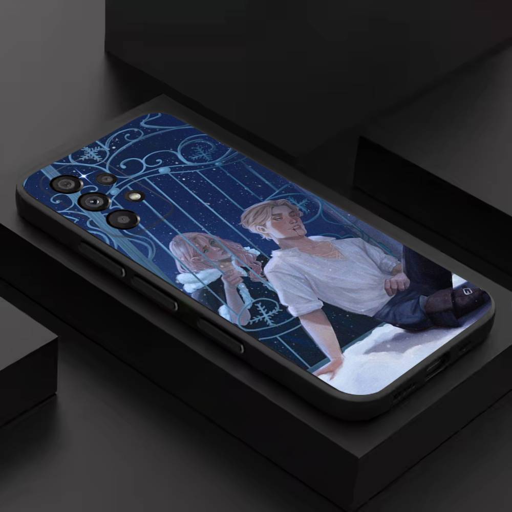 Once U-Upon a B-Broken Heart For Samsung S 26,25,24,23,22,30,21,10,9,Ultra,Plus,Lite,FE,4,5G Black Soft Case Phone Case