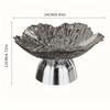 Elegant Snack Tray Fruit Dessert Plate Oval Acrylic Candy Server Fruit Bowl Cake Tray for Kitchen Living Room Deskstop Decor