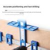 Adjustable Cabinet Hardware Jig Precise Drilling Professional Hole Punch Tool Dowelling Jig Drill Punch Locator Template Locator